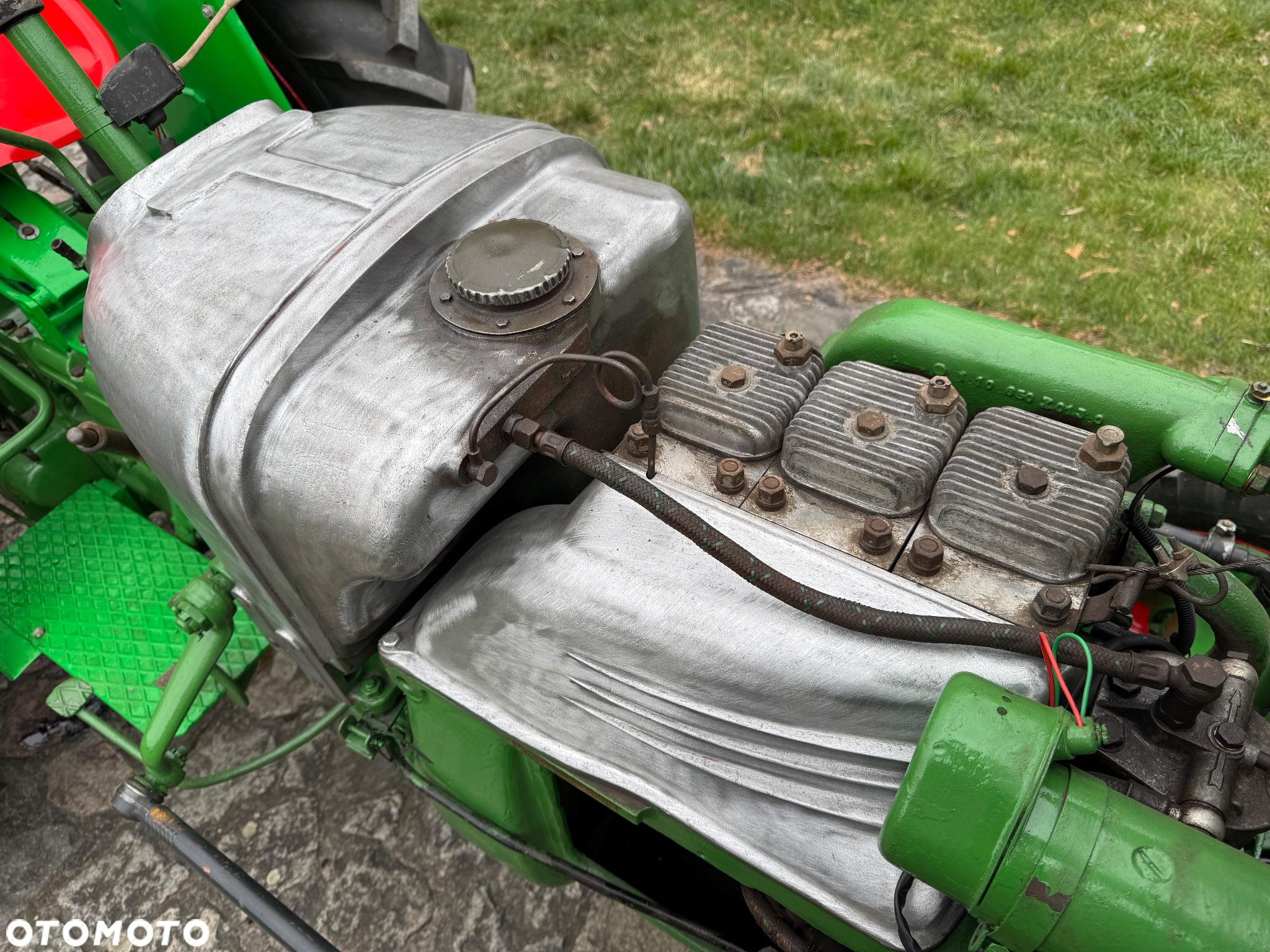 Deutz-Fahr Fahr Güldner A3K Burgund D133 - 7