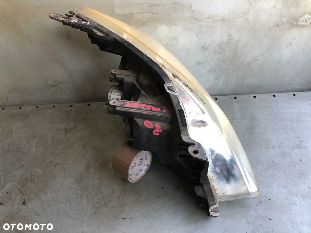 LA-52 . Lampa Lewy Przód 13239286 LH Opel Astra H 2006R Angielska 1LG270370-43 - Gwarancja Wysyłka - 4