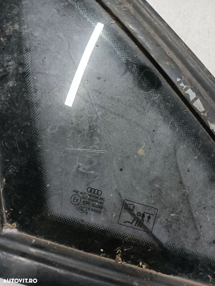Geam  stanga spate AUDI A4 IV 8K2, B8 2007 - 2015 - 2