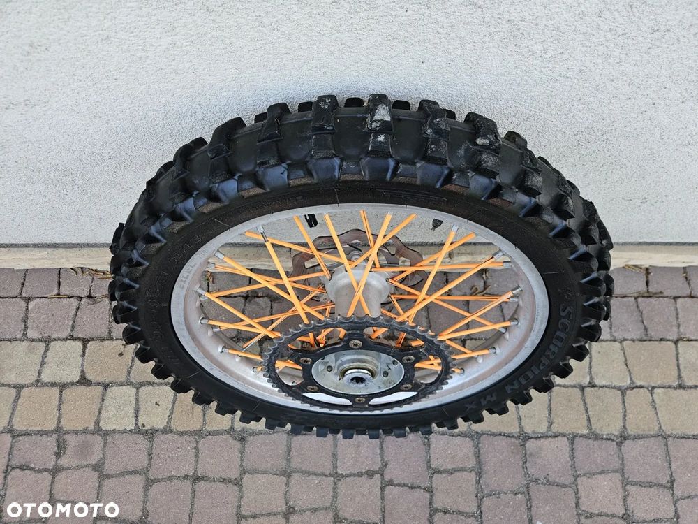KTM EXC SX SXF FELGA KOŁO TYŁ 19 OŚ 20mm 450 400 250 125 350 530 525 KOŁO EXCEL - 7