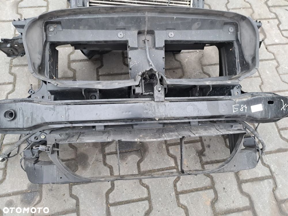 Bmw x1 e84 lift pas przedni kompletny chłodnice 2.0 D wzmocnienie belka pod zderzak kierownice powietrza - 3