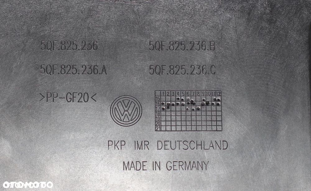 VW TIGUAN OSŁONA POD SILNIK 5QF825236 A B C - 2