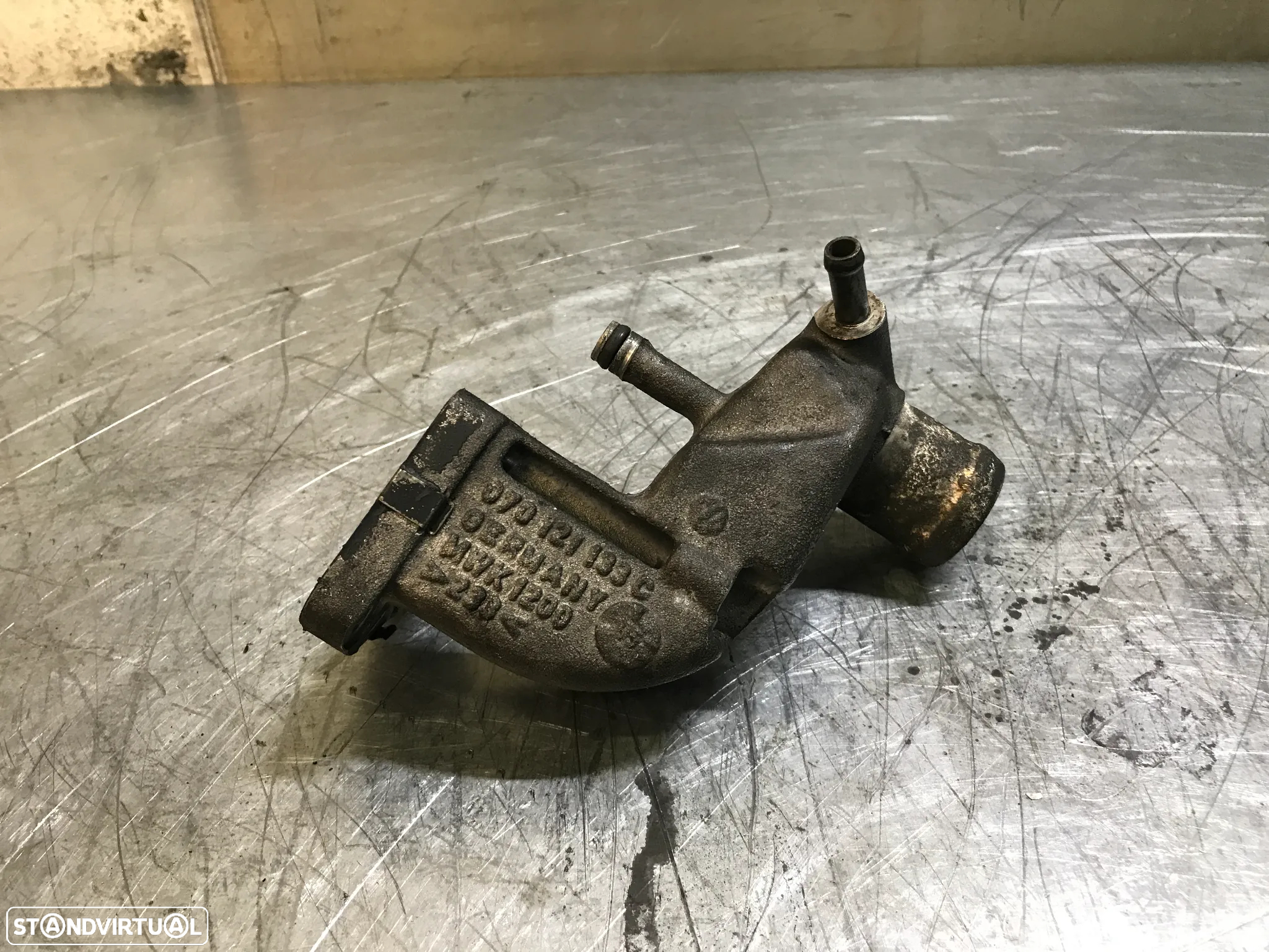 FALANGE DO TERMOSTATO VOLKSWAGEN TOUAREG / TRANSPORTER 2.5TDI 070121133C - 5