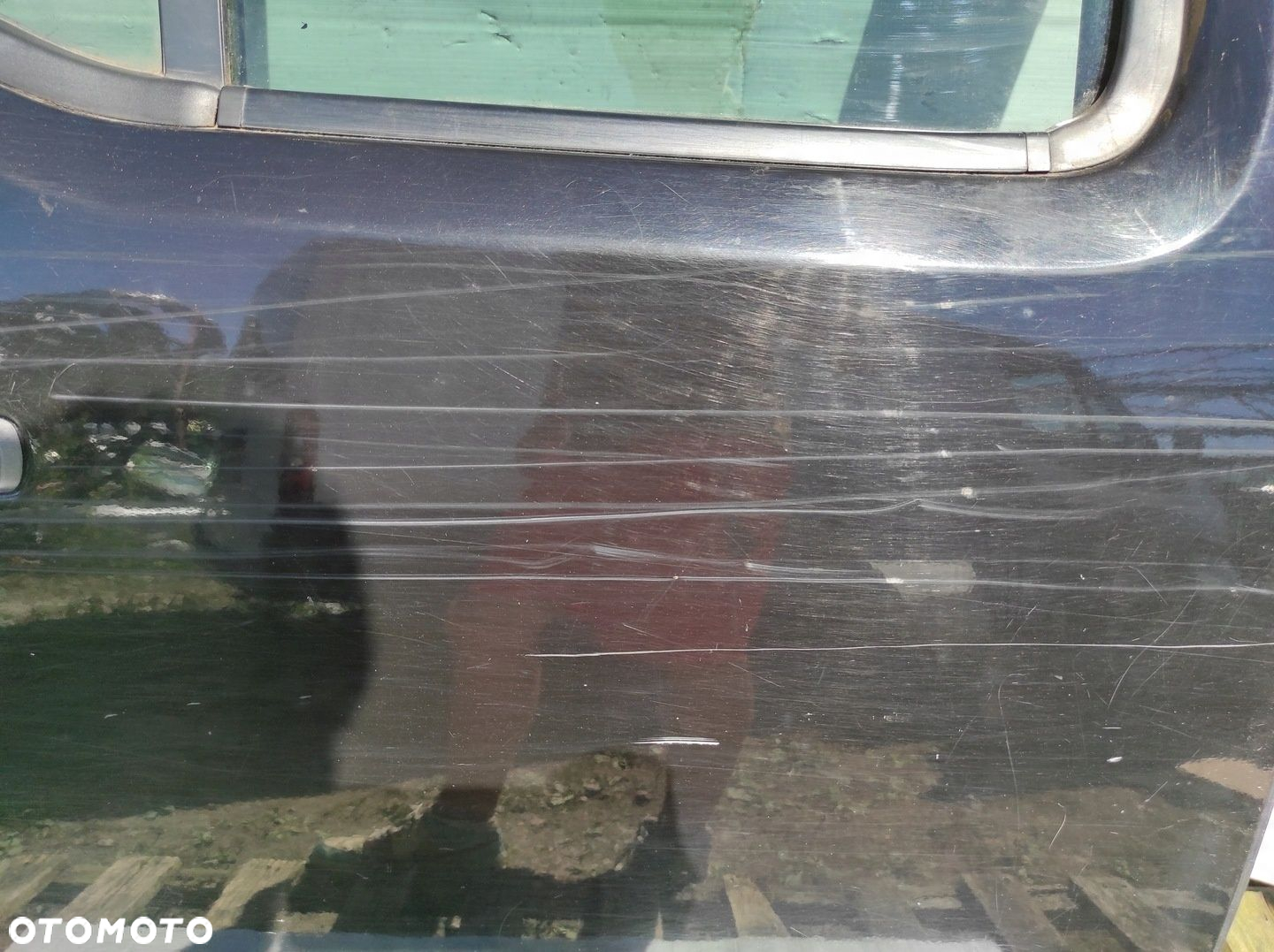 NISSAN NAVARA D40 III 05-10 DRZWI PRAWE TYŁ TYLNE KOMPLETNE - 9