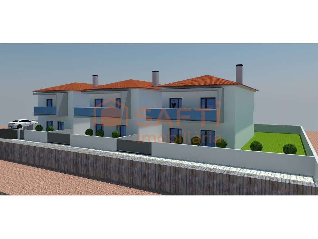 Moradia Geminada T3+1 Nova | Espaço Exterior e Garagem - Grande imagem: 5/10