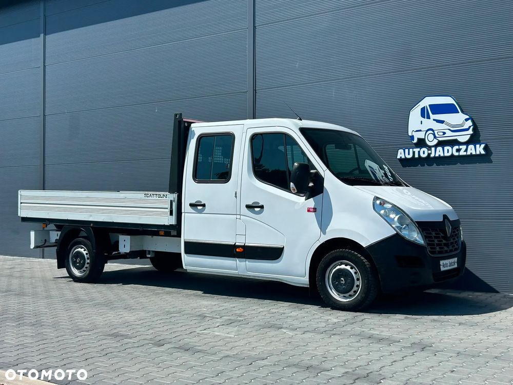 Renault Master 2.3 DCI 130KM DOKA Brygadówka 7 OSÓB DŁUGA SKRZYNIA **Klima**2018R**DOKA**Dubel kabina**Super stan** - 2