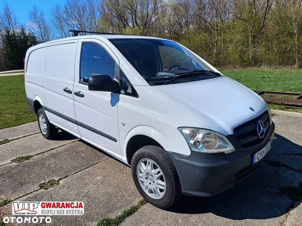 Mercedes-Benz VITO 2.1 diesel 163kM automat, WERSJA LONG L2H1, NAPĘD 4X4! GWARANTOWANY PRZEBIEG! SUPER STAN, 2014 rok, BEZ WKŁADU FINANSOWEGO! - 1