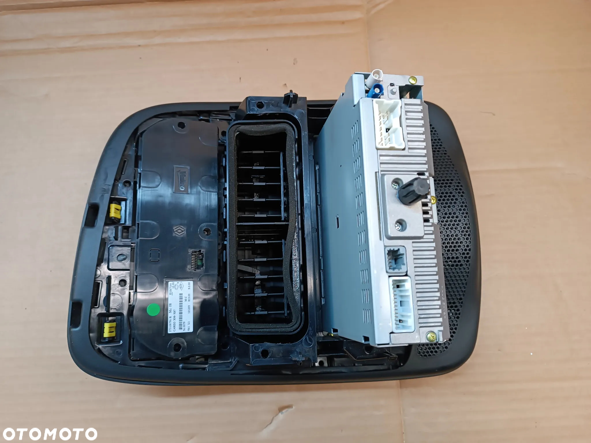 RADIO NAWIGACJA GPS WYŚWIETLACZ RAMKA RENAULT CLIO IV - 5
