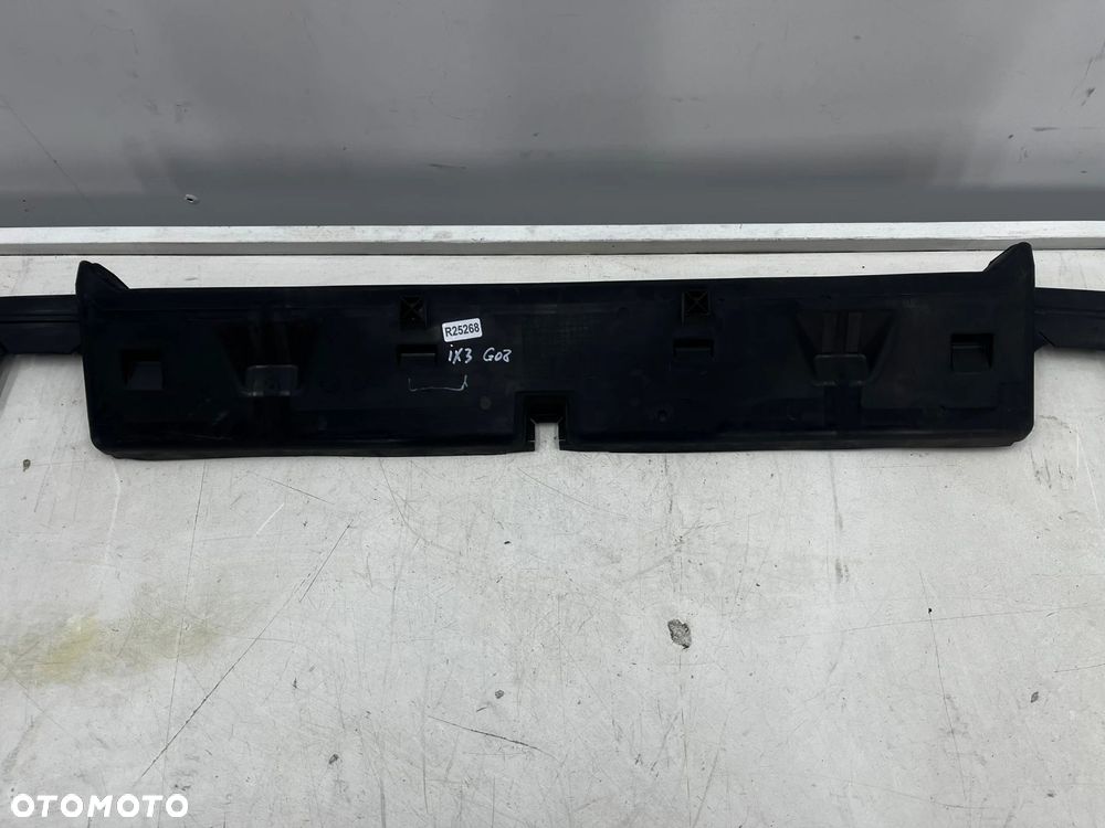 Osłona chłodnicy BMW iX3 G08 20-25r dolna i górna kierownica powietrza pasa przedniego ramka mocowan - 3