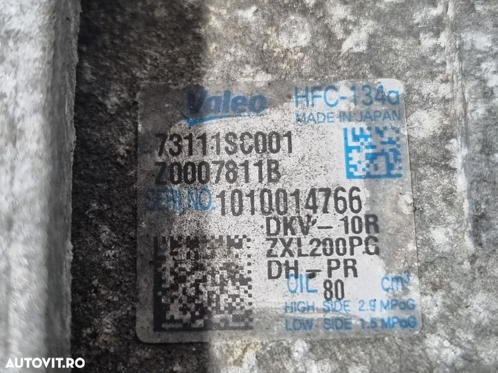 Compresor clima Subaru Forester 2.0 Diesel 2007 - 2011 150CP EE20 (1380) Diesel 73111sc001 - 4