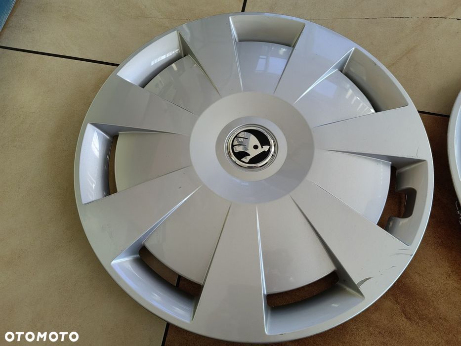 Kołpaki Skoda Superb Octavia kamiq Oryginalne Audi +logo SKODA - 2