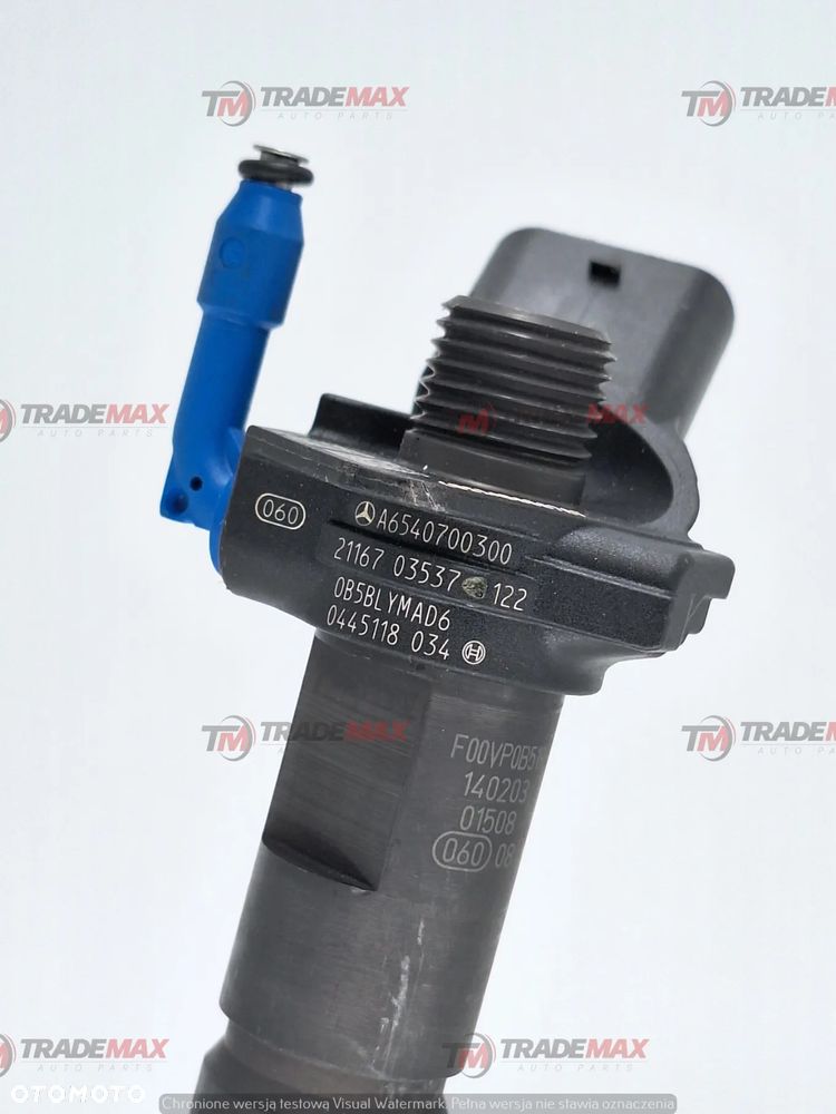 NOWY ORYGINALNY WTRYSKIWACZ WTRYSK BOSCH 0445118034 Mercedes 2.0 2.2 Cdi - 2