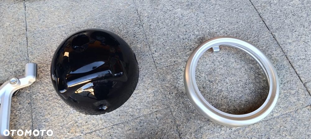 TRIUMPH SCRAMBLER 1200 LAMPA REFLEKTOR LICZNIK ZEGARY STELAŻ UCHWYTY KIERUNKOWSKAZ CHŁODNICA BAK ZBIORNIK - 9
