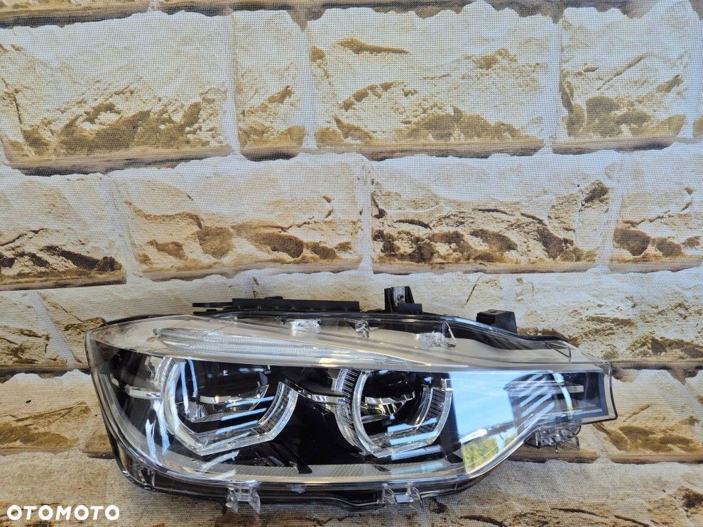 Reflektor Przód strona prawa BMW 3 F30 F35 F31 full led adaptive lci - 7