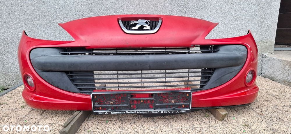 PEUGEOT 206 PLUS 2009- zderzak przód halogeny kompletny 9686460377 - 1