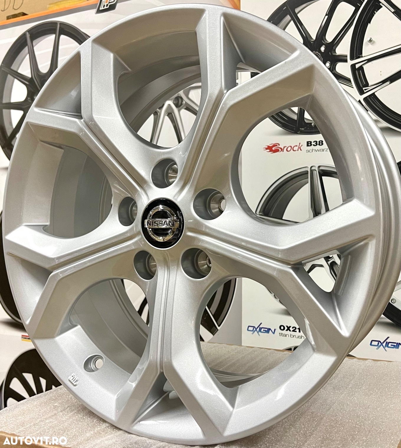 Jante Nissan Juke new, Qashqai new, Leaf, noi, originale, 17 inch - 3