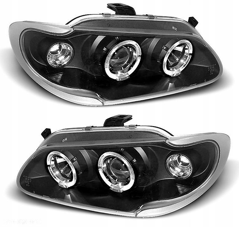 Reflektor Lampa L+R Ringi LED Angel Eyes Tuning Renault Megane I 1 Scenic - 2