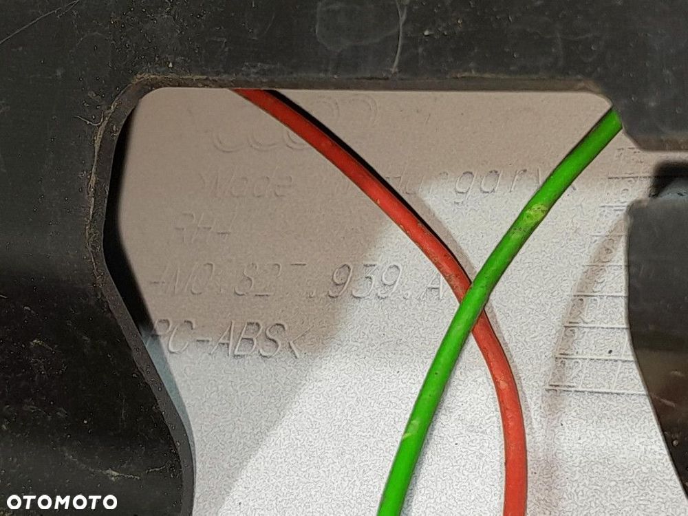 AUDI Q7 II 4M SPOILER LOTKA DACHOWA KLAPY TYŁ 4M0827933A LC9A - 9