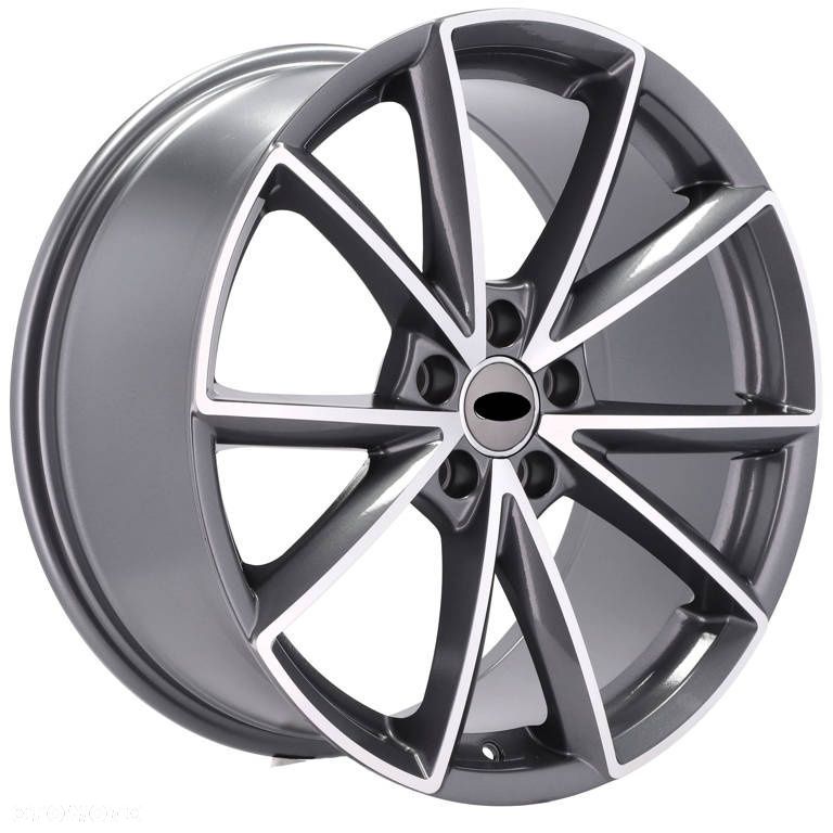 4x Felgi 18 m.in. do AUDI A3 8P 8Y 8V A4 B5 B6 B7 B8 B9 A6 C5 C6 C7 C8 A8 D2 D3 Q3 - BK703 - 7
