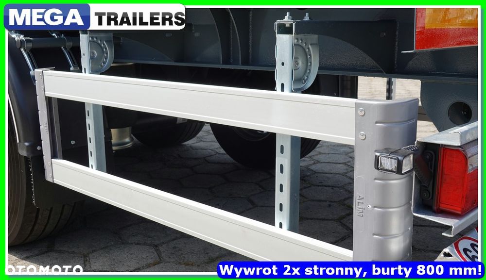 Mega 25 m³ wywrotka - platforma, 2-stronna, HARDOX 450 !!! - 30