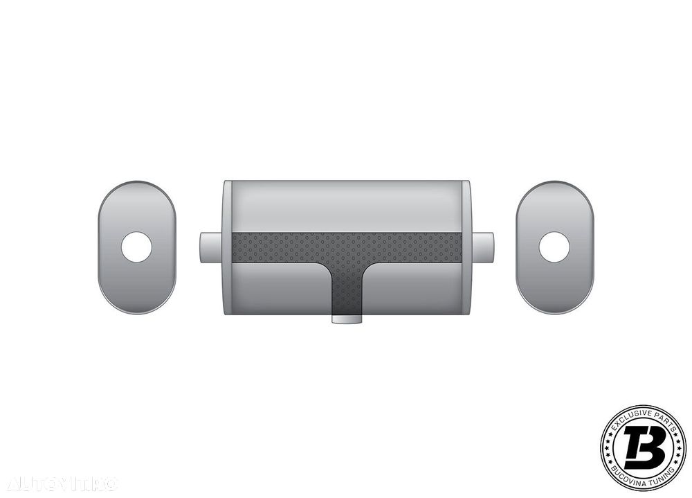 Toba Sport Finala pentru Evacuare Dubla E502 RM Motors - 8