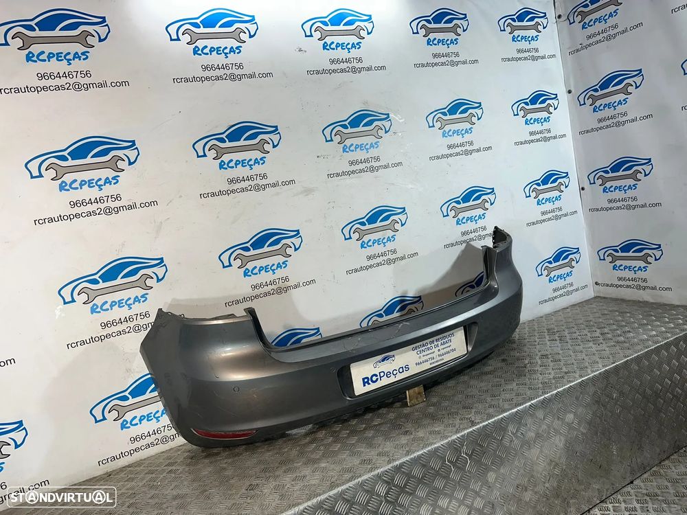.Parachoques Traseiro VW Volkswagen Golf 6 5 Portas Original 5k6807421 2008 a 2013 - 4