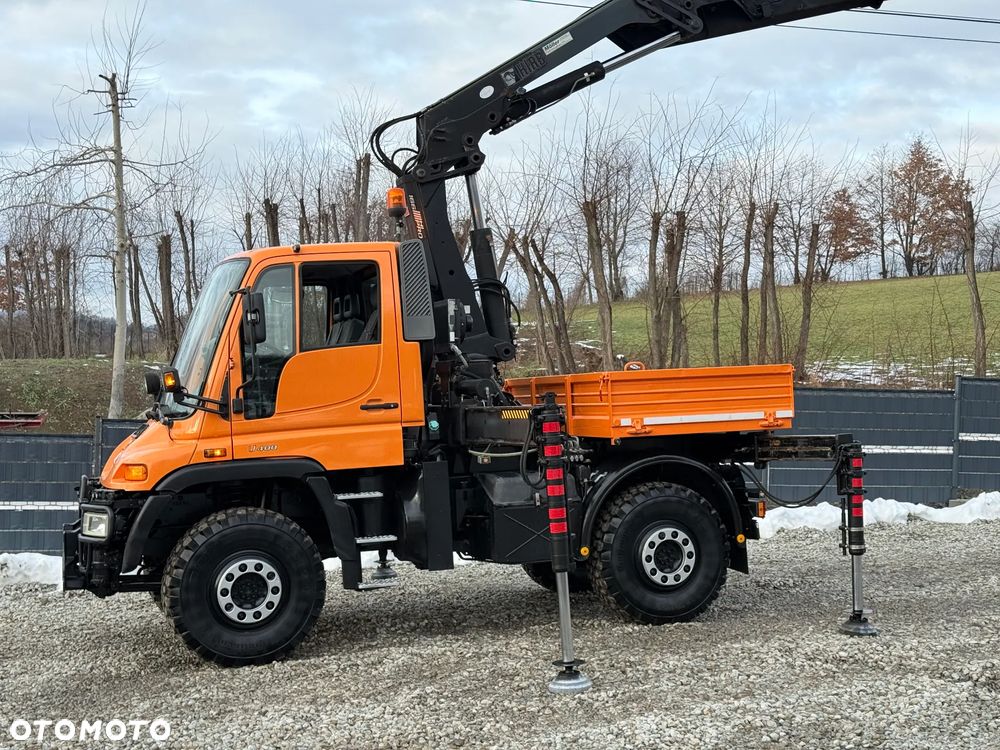 Mercedes-Benz * Mercedes Unimog U 400 * HDS HIAB 166 * Specjalny * Energetyka * Kosz do HDS * Stan Idealny - 15
