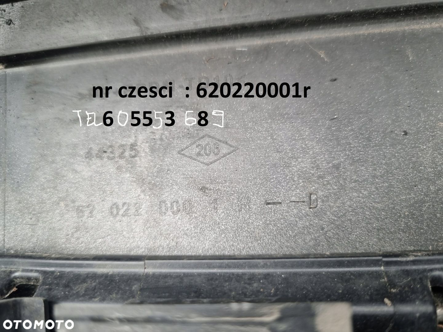 renault laguna 3 III 07- zderzak przód Oryginał - 5