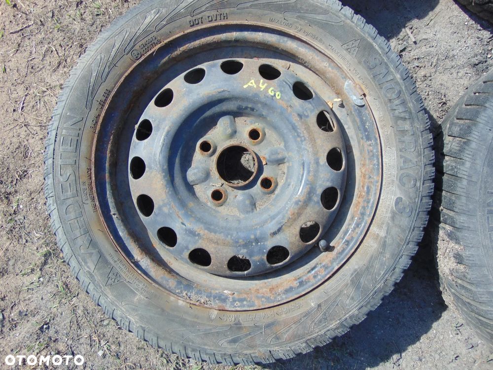 Koła toyota aygo R14 komplet stal - 4