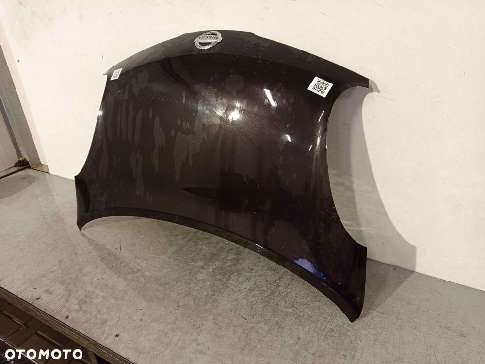 + MASKA POKRYWA SILNIKA DO NISSAN MICRA K12 GAB CIEMNA WIŚNIA WIŚNIOWY - 2