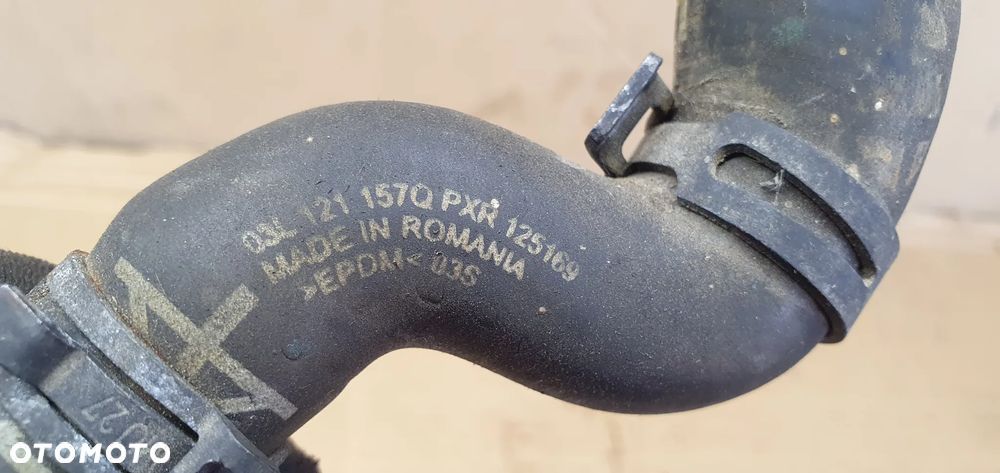 Wąż przewód wody płynu węże Skoda Rapid 1.6 TDI 6R0122101BC 03L121157AL - 13