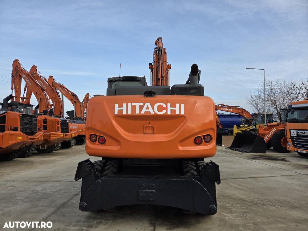 Hitachi PE ROTI, 20t, Cupa NOUA 1,2mc, 2022, 4.565h, LAMA NIVELARE si CALE, inst picon pe brate, consum mediu 7 litri pe ora, Ad sapare 6m, ridica 7 tone, latime 2,49m, Inst picon, camera spate, camere laterale, ULTIMA GENERATIE seria 7,  PROMOTIE-116.900Eur - 38
