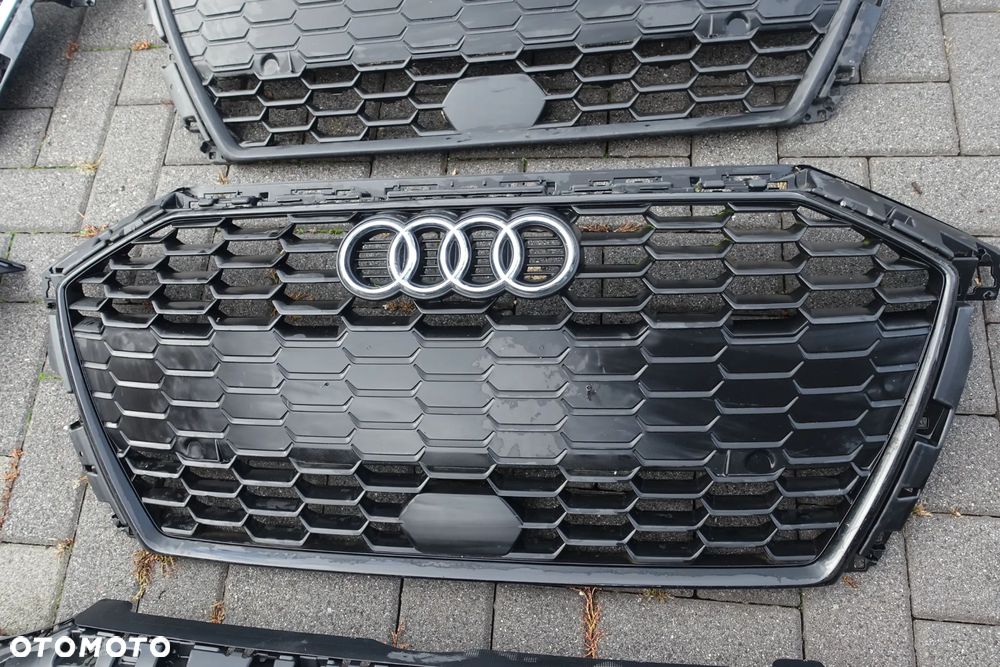 ATRAPA GRILL AUDI A3 8Y 20r.- Sline pdc POŁYSK MAT - 5