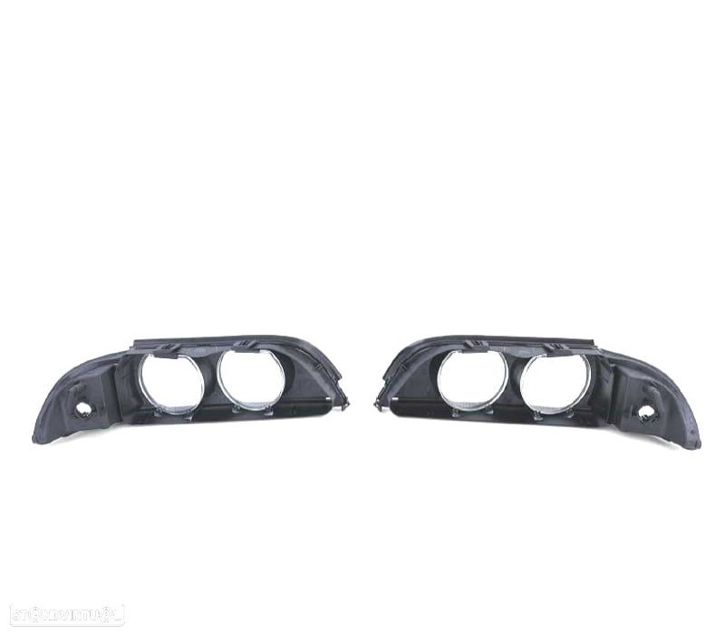 VIDRO FARÓIS OPTICAS BMW E39 95-00 LENTE FUMADOS - 3