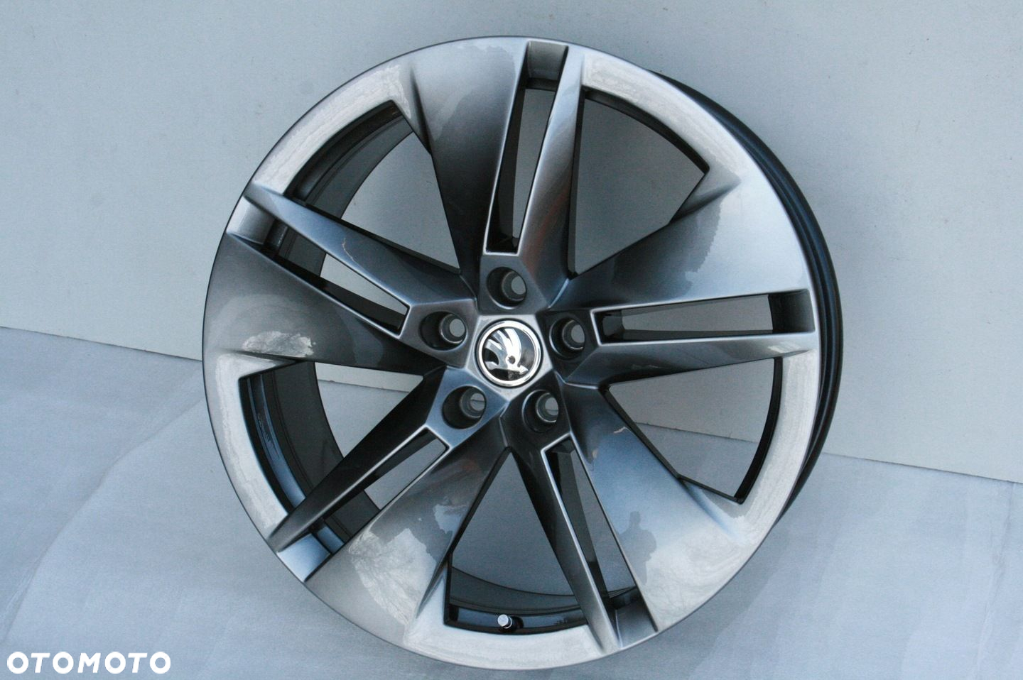 FELGI SKODA RS SUPERB OCTAVIA KODIAQ KAROQ ENYAQ 19 OE 5LA601025C ORYGINALN - 5