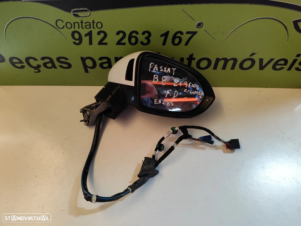 VW PASSAT B8 ESPELHO RETROVISOR C/CAMERA DIREITO - ER285 - 1