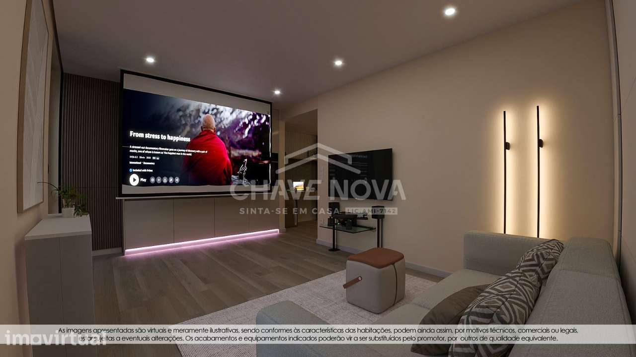 T1 Dúplex Novo em Santa Marinha (Zona Turística - Marginal de Gaia) - Grande imagem: 3/20