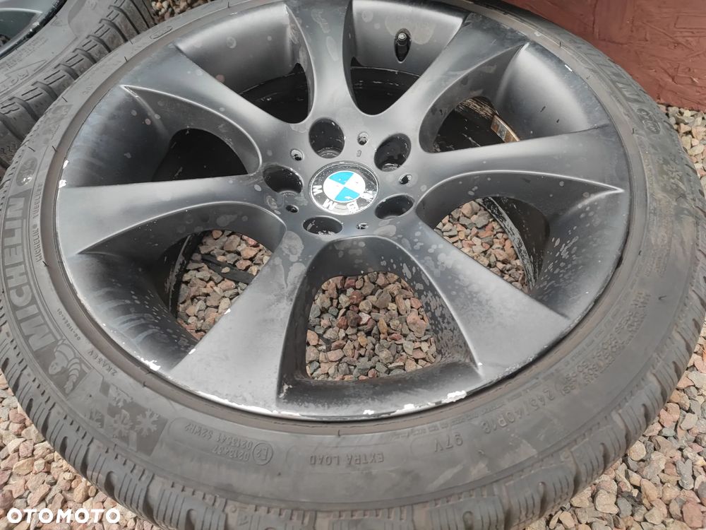 BMW E60 / E61 / E65 / E46 / E90 ORYGINALNE FELGI BBS RD193 STYLING 124 O NR. 6 760 617 OEM W 2 SZEROKOŚCI 8J ( IS 20 ) / 9J ( IS32 ) + OPONY ZIMOWE - 7