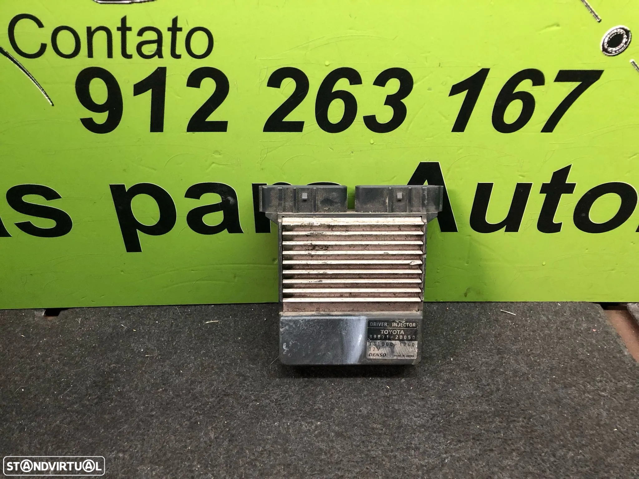 TOYOTA AVENSIS UNIDADE MOTOR E CONTROLO INJEÇÃO - Z480 - 5