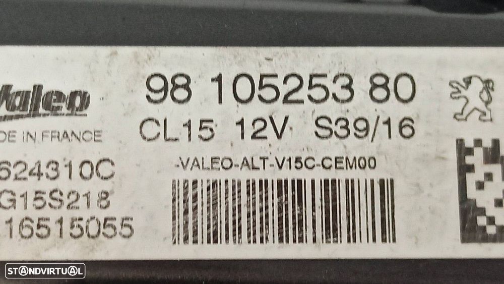 ALTERNADOR PEUGEOT 308 ALLURE - 6