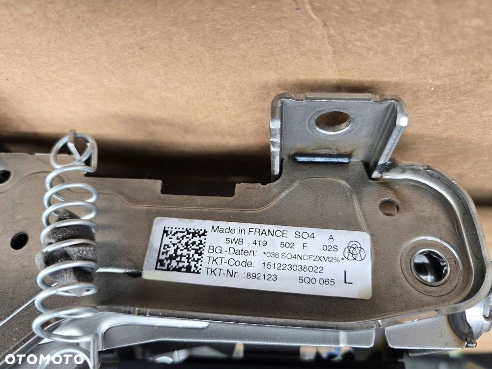 KOLUMNA KIEROWNICZA SZTYCA AUDI RS3 A3 8Y VW GOLF VIII 5WB419502F - 3