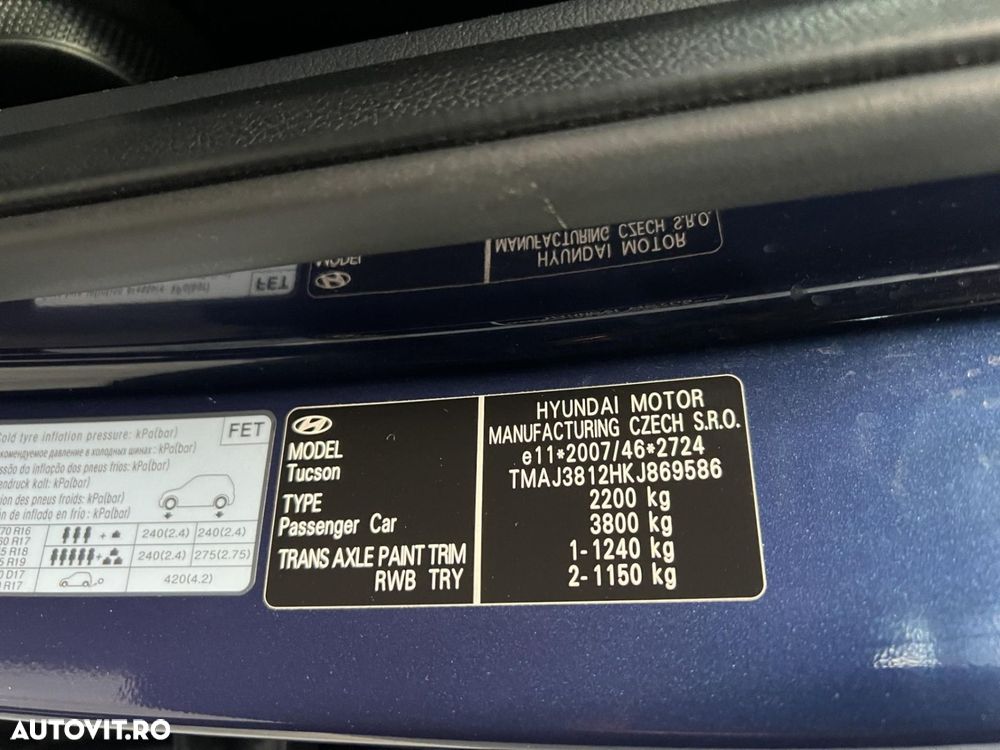 Hyundai Tucson 1.6 T-GDi 4WD 7DCT Style - 9