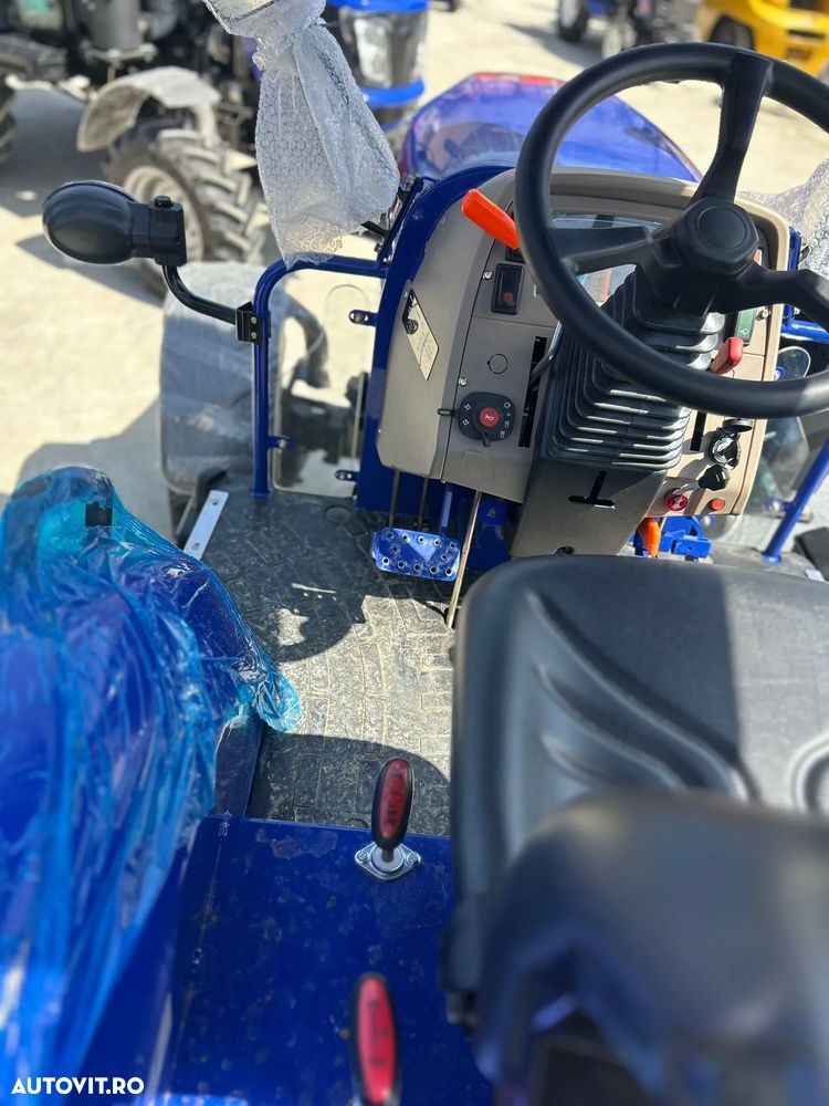 Bizon Tractor Bizon EUROTEK 404 EURO V cu carte RAR + Plug și Freză - 4