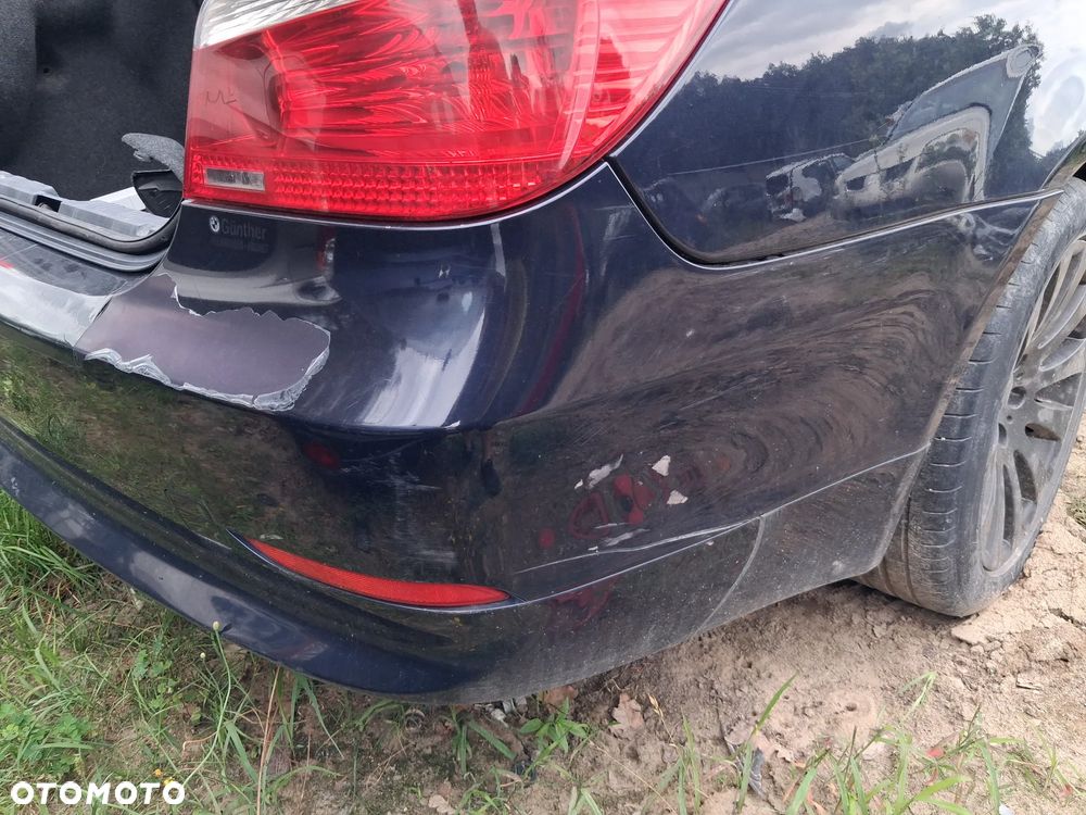 BMW E60 SEDAN ZDERZAK TYL TYLNI ORIENTBLAU METALIC 317 - 6