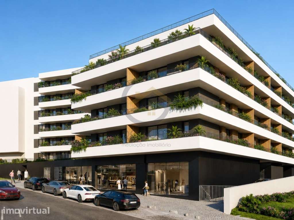 T1+1 | A42 a 5 min | Bellevue Residence | Varanda e garagem - Grande imagem: 4/8