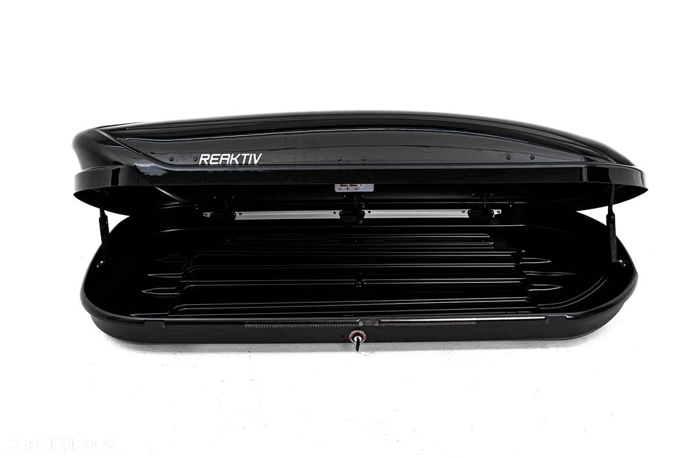 Box dachowy REAKTIV Torpeda 550l Czarny – Otwierany z 2 Stron - 10