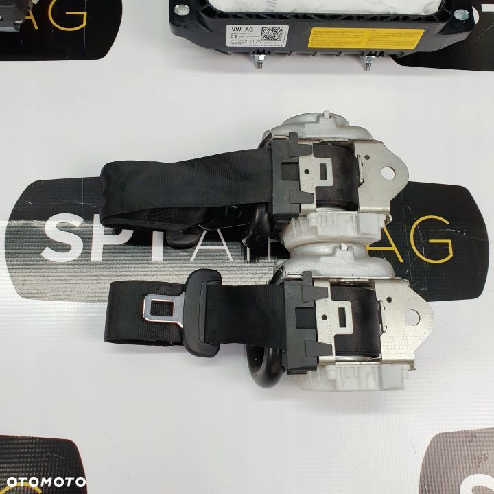 SEAT ATECA DESKA ROZDZIELCZA KONSOLA KOKPIT PULPIT PODUSZKI AIRBAG AIR BAG PASY KIT SET - 8