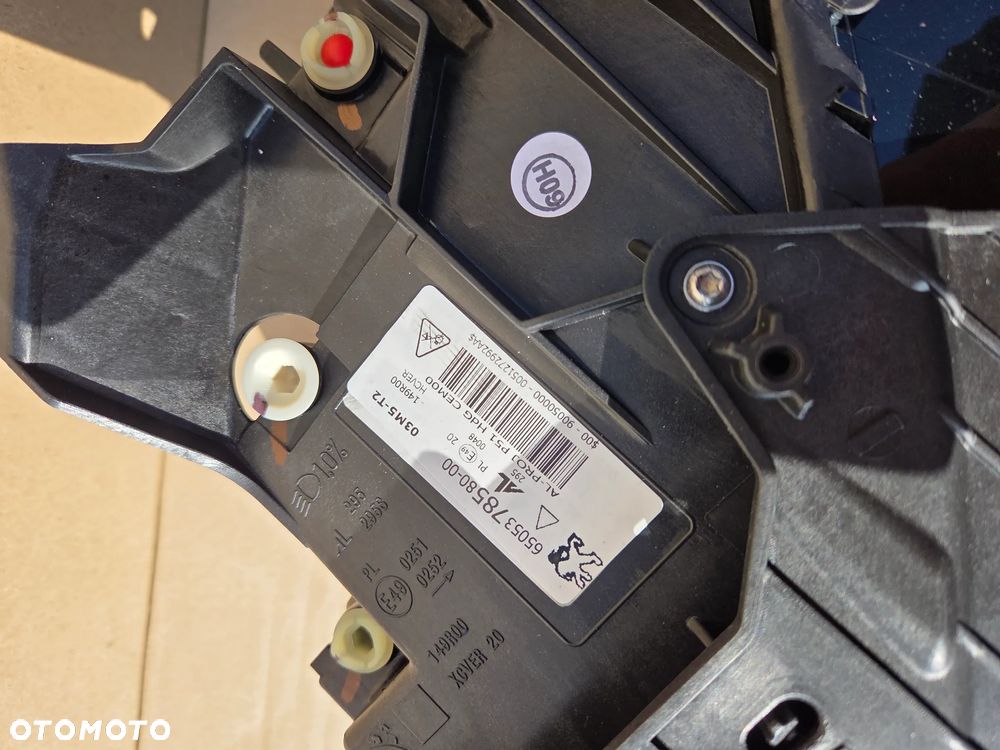 Lampa lewa przód przednia Peugeot 308 III e-308 P51 Matrix Full Led 6505378580 Reflektor lewy przód przedni Peugeot 308 III - 7