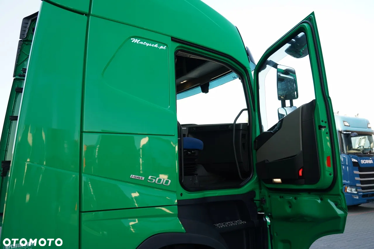 Volvo FH 500 / I-SAVE / RETARDER / HYDRAULIKA / KLIMA POSTOJOWA / OPONY 100% / I- SHFIT / TV / NOWY MODEL - 34