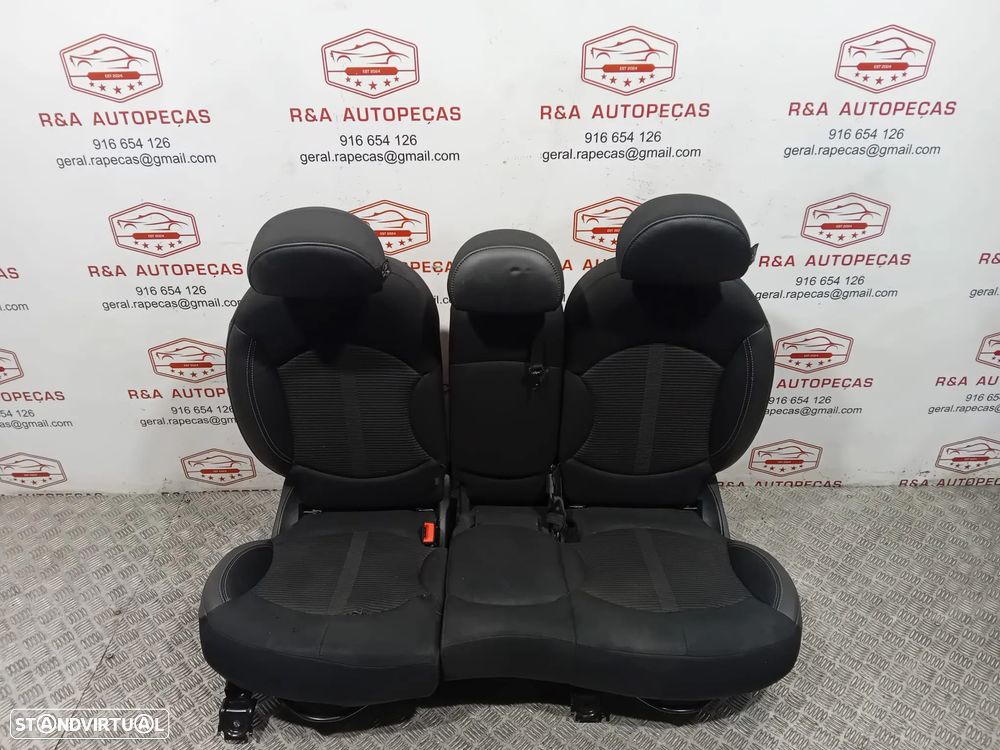 Bancos Trás Traseiro Mini Countryman R60 em Pele Tecido Original